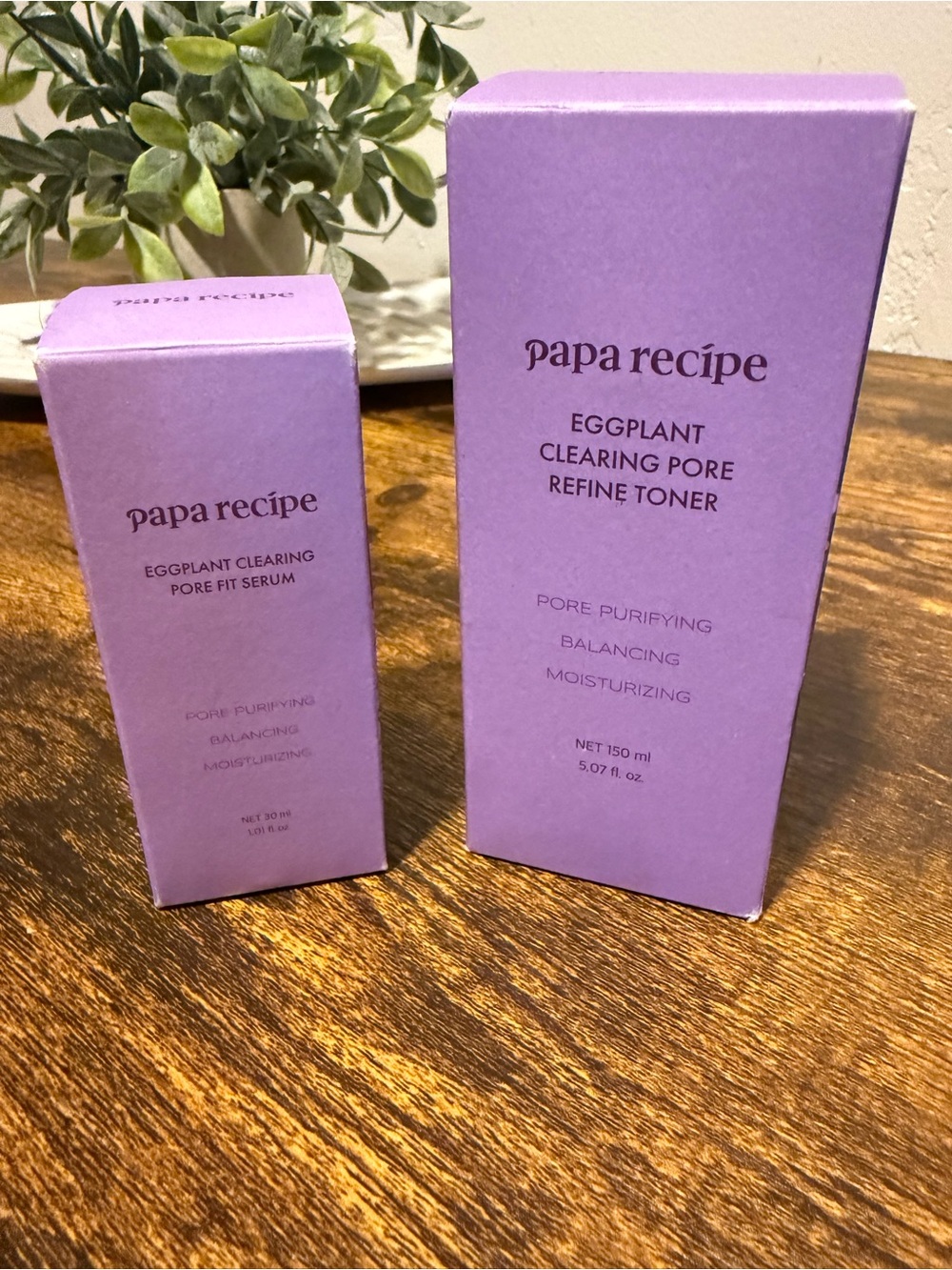 Eggplant Clearing Pore Refine Toner - Purple